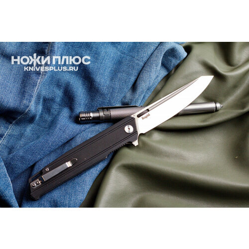 складной нож туристический tuotown рукоять g10 сталь d2 твердость клинка 59 hrc Нож складной Rapid (Рапид) D2 G10 черные плашки Кизляр