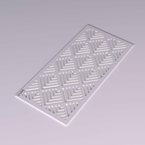 Магнитная вентиляционная решётка U-Line Viper White 85х225 мм (внутренний 65x205 мм)