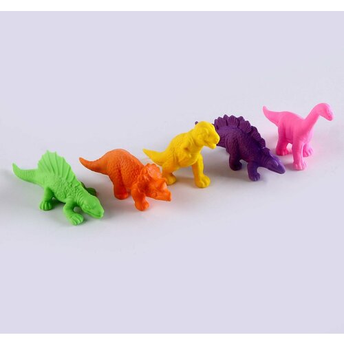 Игрушки Динозаврики набор 5 шт, в пакете престиж игрушки динозаврики набор 5 шт в пакете