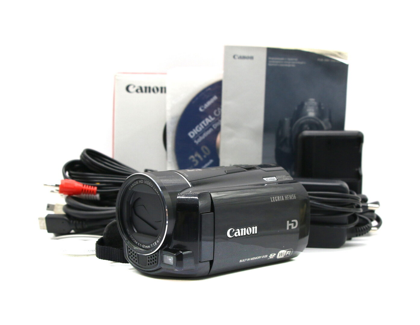 Видеокамера Canon LEGRIA HF M56 в упаковке