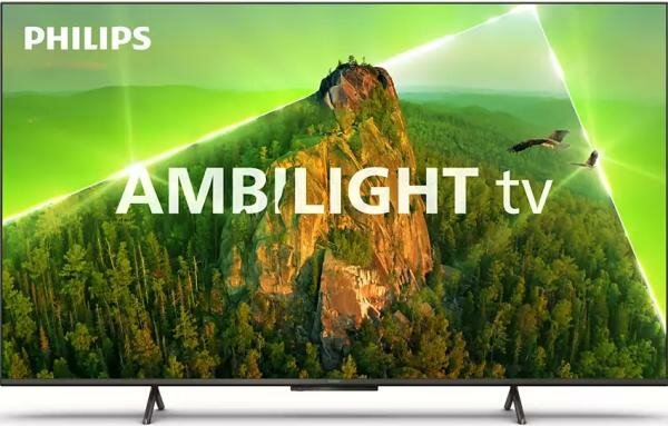 Телевизор LED Philips 50 50PUS8108/60 Series 8 серебристый 4K Ultra HD 60Hz DVB-T DVB-T2 DVB-C DVB-S DVB-S2 USB WiFi Smart TV (RUS)