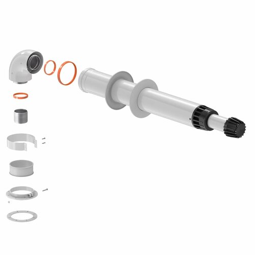 Комплект коаксиальный универсальный Royal Thermo антилед 60100 - 1000мм 8230₽
