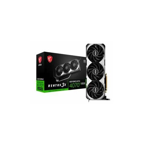 Видеокарта MSI RTX 4070 SUPER 12G VENTUS 3X OC GeForce RTX 4070 SUPER 12GB VENTUS 3X OC 8191400₽