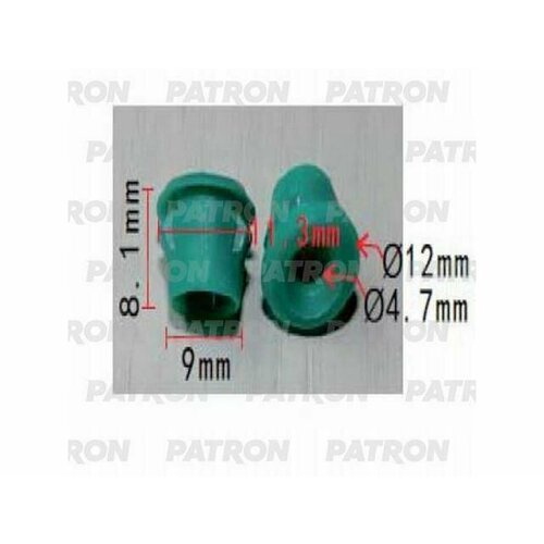 Втулка пластиковая BMW Mini Cooper применяемость универсальная дверь крылья молдинги пороги P37-0239 60₽