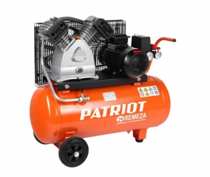 фото Компрессор Patriot Remeza СБ-4/С-50LB 30 2200Вт 50л 10бар 420л/мин ременной