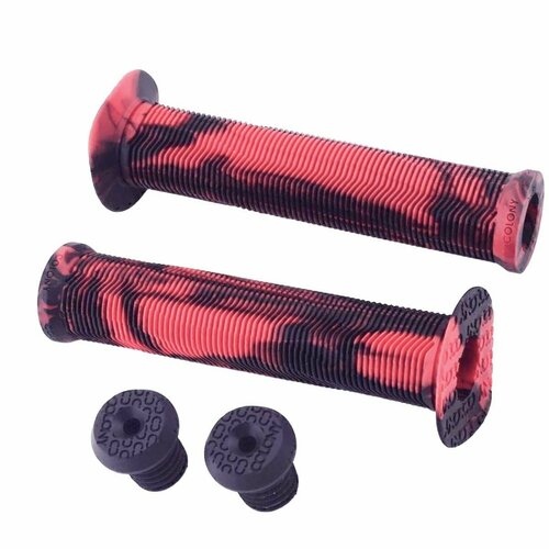 Грипсы для велосипедов BМХ на рульCOLONY Much Room Grips 115-955P, 30х140мм, черно-красный