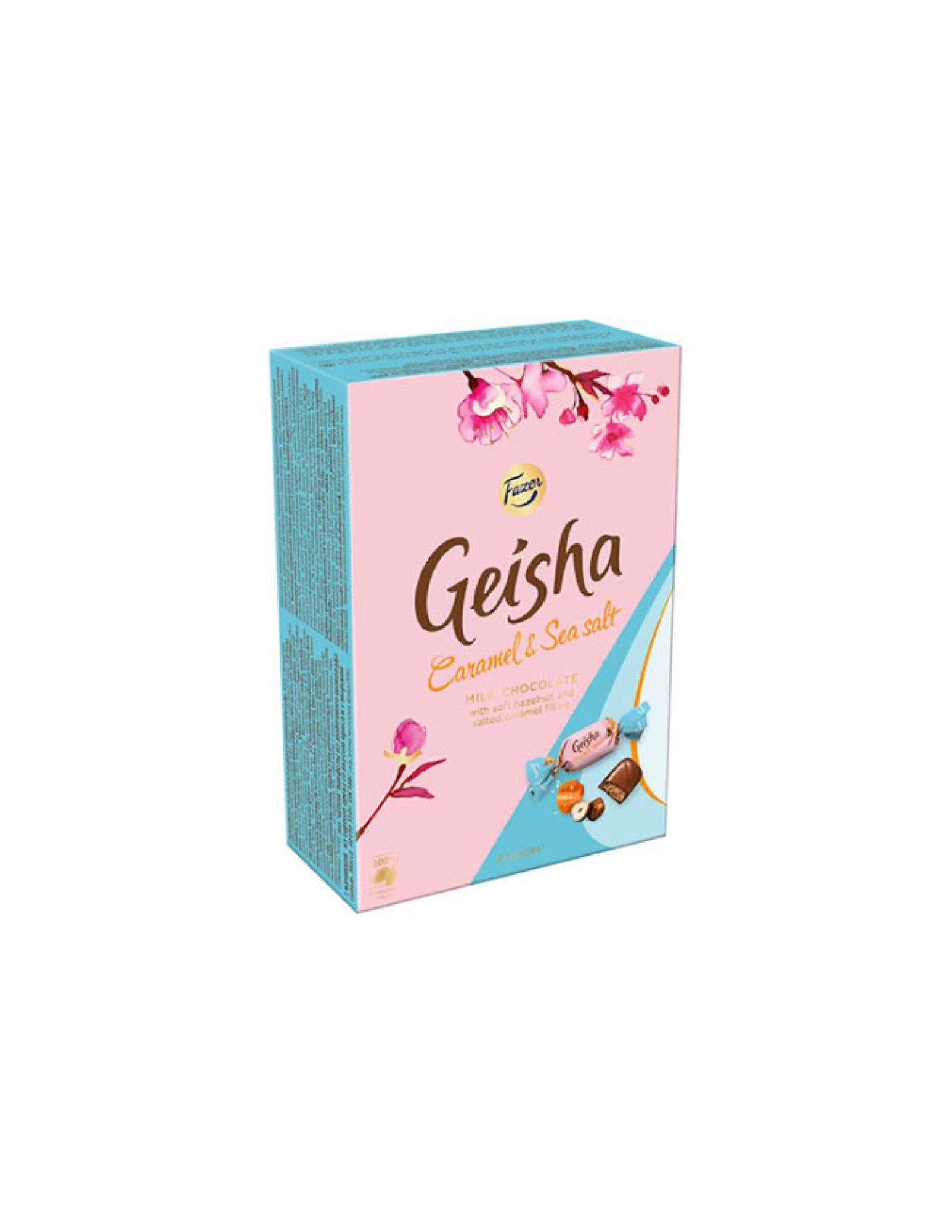 Конфеты Geisha с начинкой карамель с морской солью 150 гр