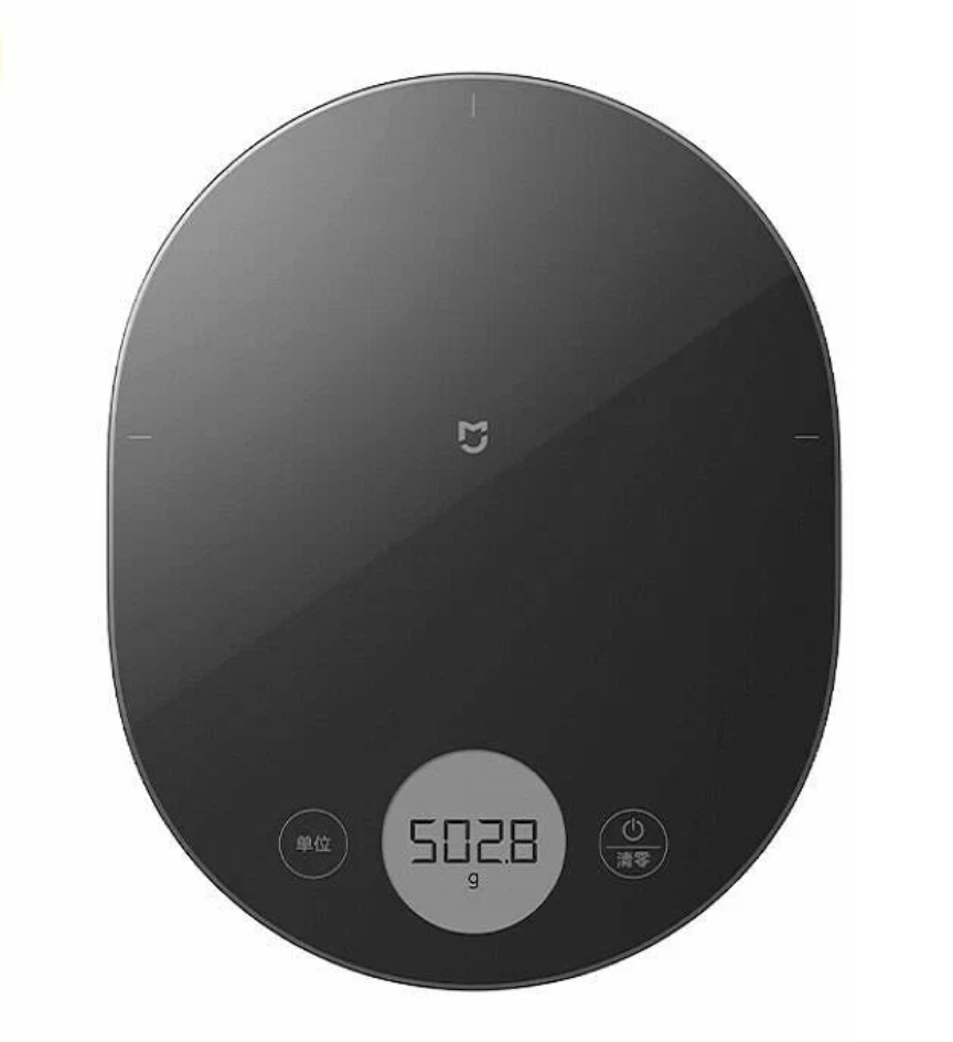 Картинки Электронные кухонные весы Xiaomi Mijia, до 3 кг, диапазон 0,1 г, CN, черный