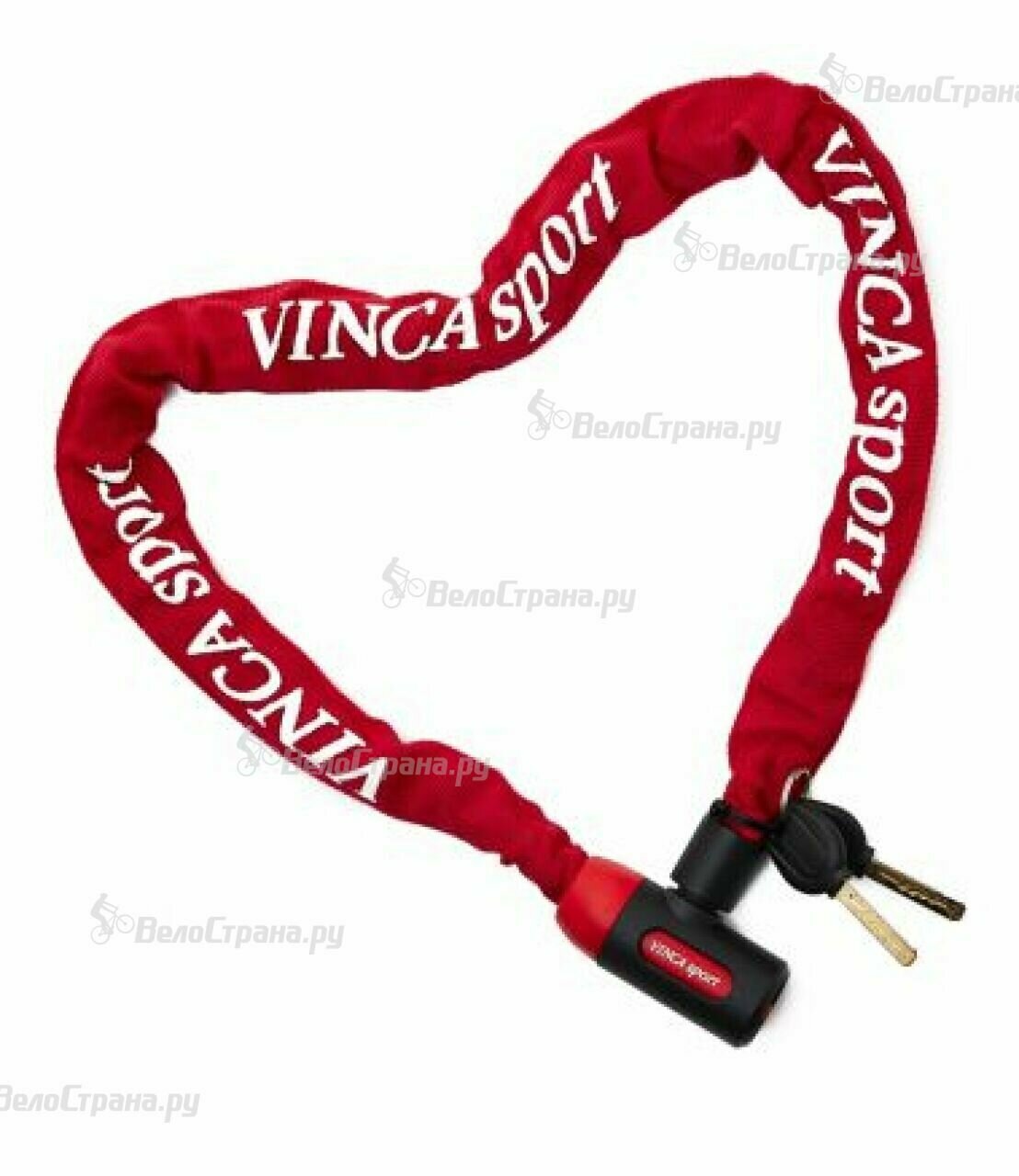 Велозамок Vinca Sport 101.759 (6 x1000 mm) Красный