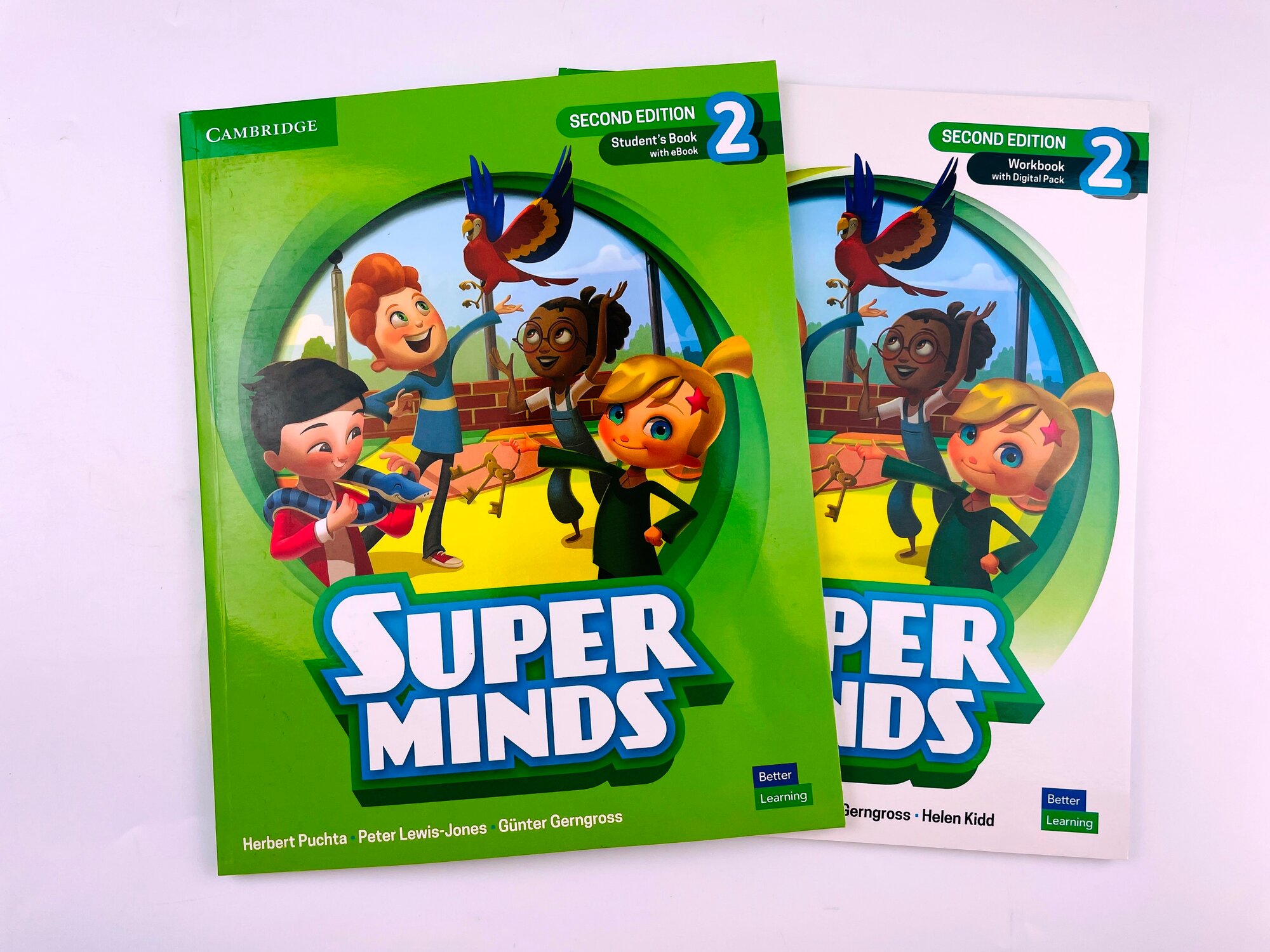 Комплект Super Minds 2 (second edition) Students book with DVD+ WorkBook