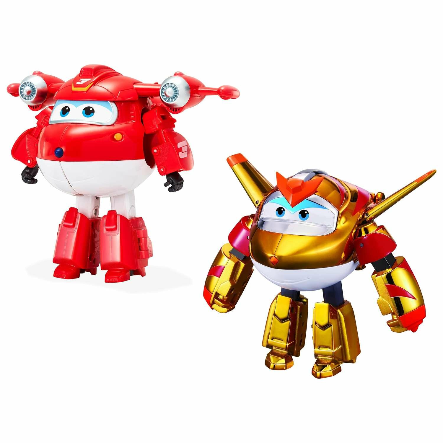 Набор Super Wings Трансформеры Джетт и Голден бой EU750202