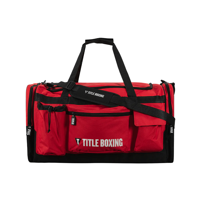 Сумка TITLE Boxing Deluxe Gear Bag Red (One Size)