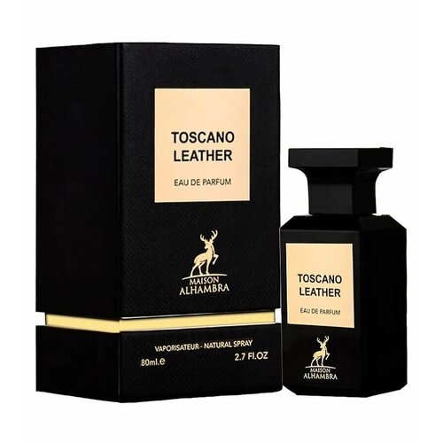 Lattafa unisex (maison Alhambra) Toscano Leather Туалетные духи 80 мл. lattafa unisex maison alhambra roman leather туалетные духи 80 мл