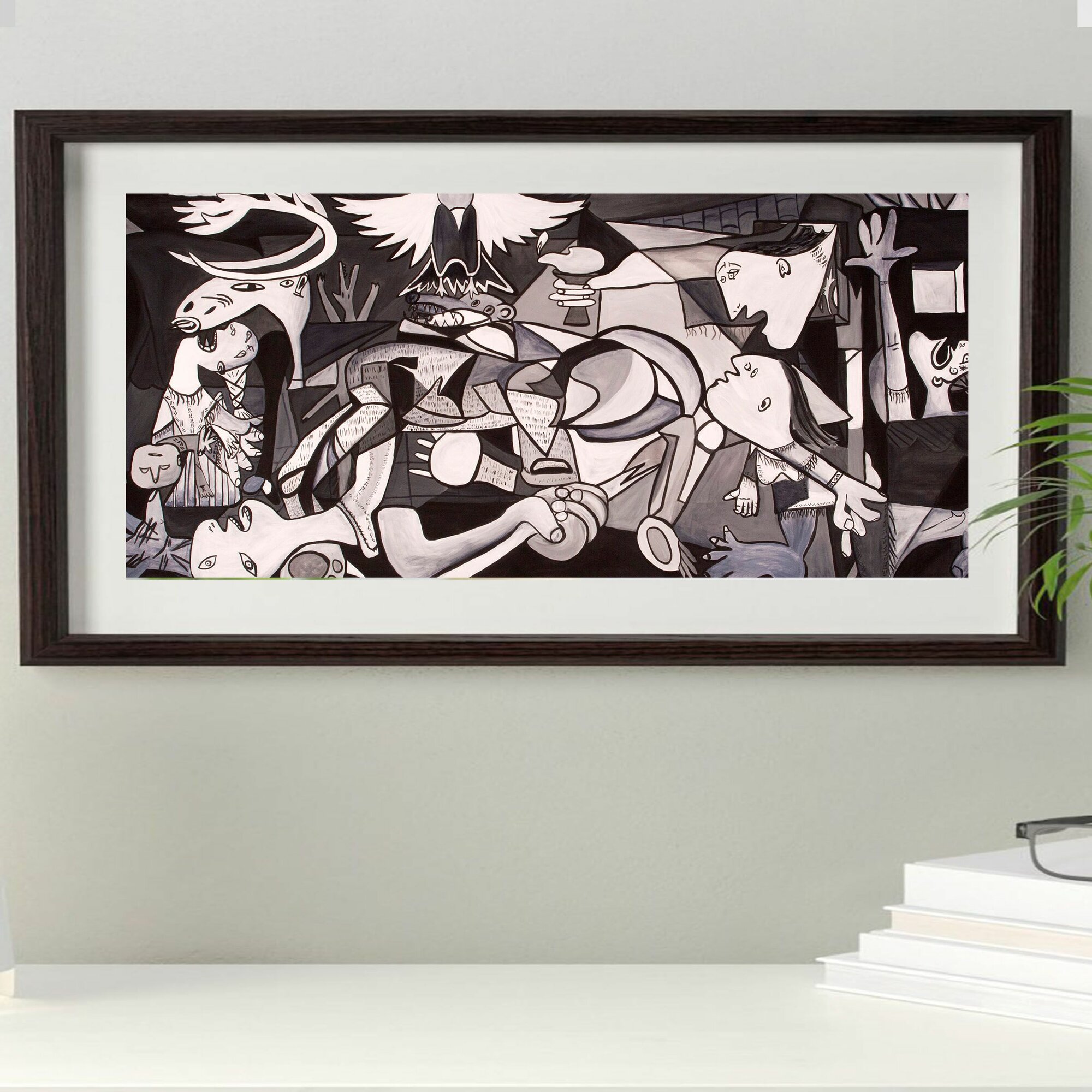 Репродукция картины Герника Пабло Пикассо, без рамы, 50 x 62 см