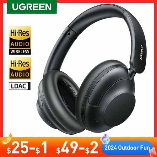 UGREEN HiTune Max5 гибридные наушники с активным шумоподавлением Hi-Res LDAC Sound Bluetooth 50 наушники с многоточечным подключением 4790₽