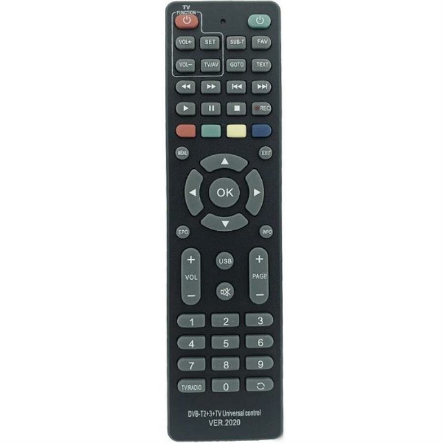 Huayu DVB-T2+3+TV (20951) пульт дистанционного управления (ПДУ) для ресивера DVB-T2