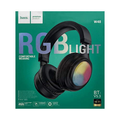 Беспроводные наушники Hoco W48 черный 1927₽