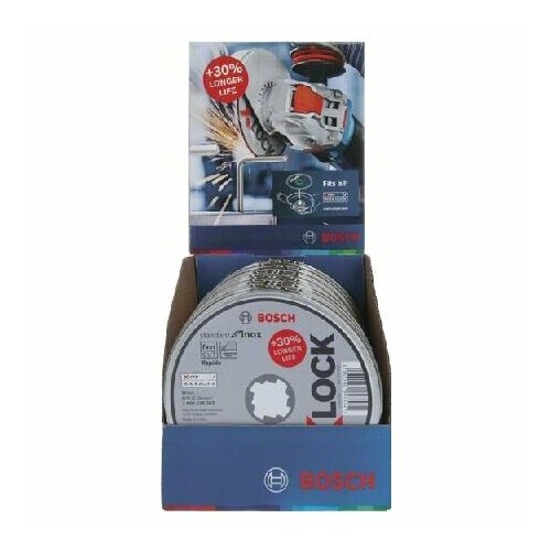 Режущий диск 125 мм 2608619267 VE10 Bosch Power Tools 2608619267 3165140947572 6024₽