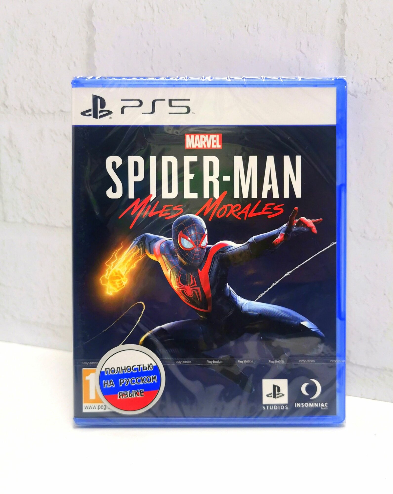 Человек Паук Майлз Моралес Spider Man Miles Morales Полностью на русском Видеоигра на диске PS5