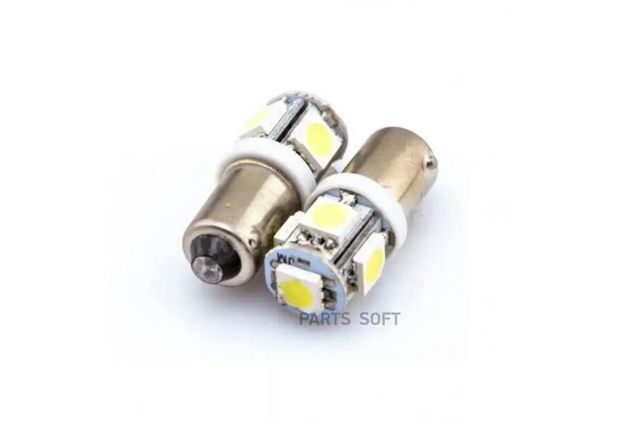 Лампа светодиодная Grande Light T4W 12V, GL-12-BA9s-5SMD-5050, 1 шт