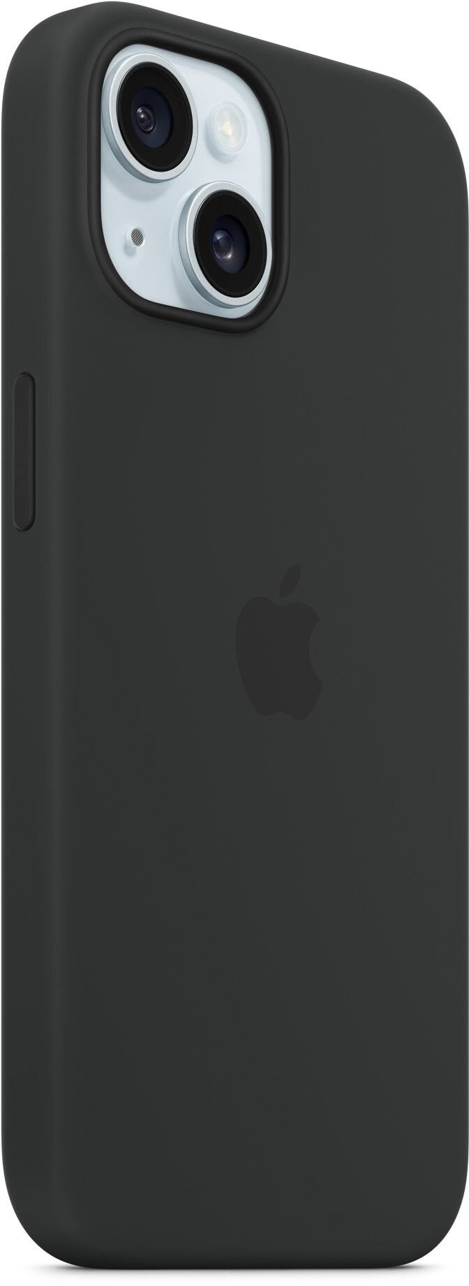 Чехол оригинальный Apple для Iphone 15 Silicone Case - Black - фото №4