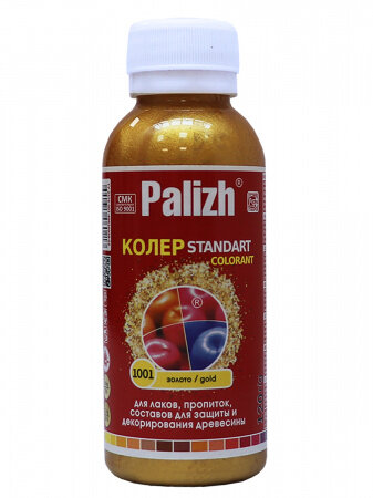 Паста колеровочная №1001 Palizh Universal Standart 0,1л золото