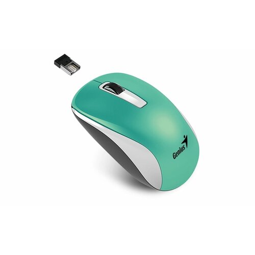 Мышь беспроводная Genius NX-7010 Magenta Metallic style. 2.4Ghz wireless BlueEye mouse 1200 dpi powerful BlueEye AA x 1 genius мышь беспроводная nx 7007 чёрная black g5 hanger 2 4ghz wireless blueeye 1200 dpi 1xaa