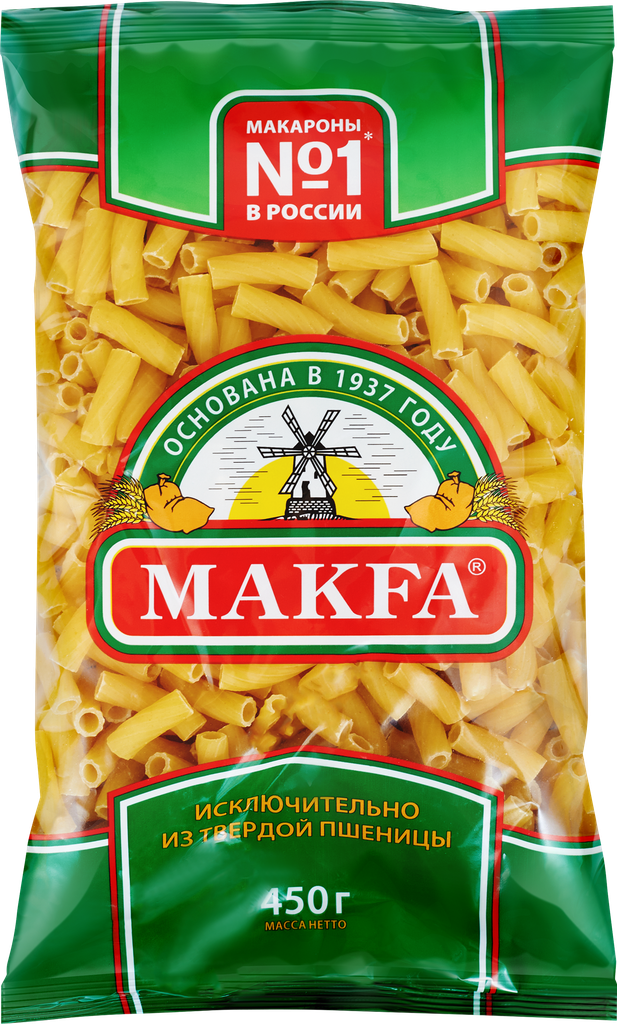 Макароны MAKFA Рожки, 450г