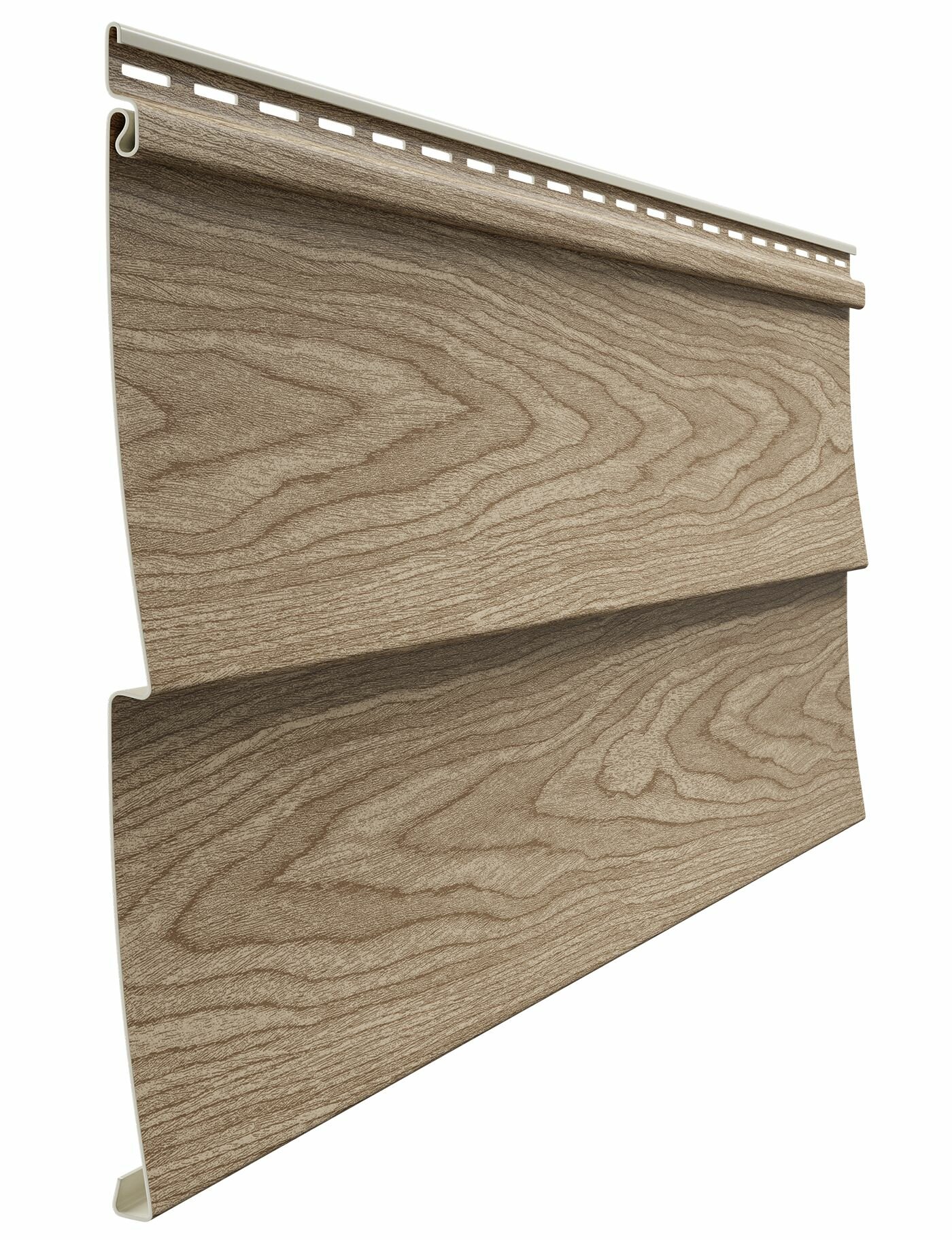 фото Сайдинг LUX под дерево, Ёлочка D5C, кедр , 20 шт