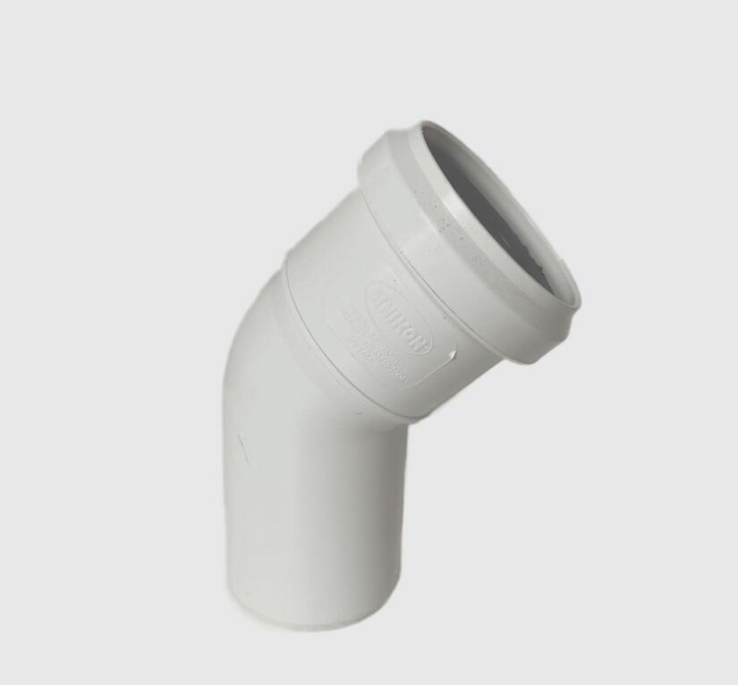 фото Отвод канализационный D40х45 SINIKON Comfort Plus