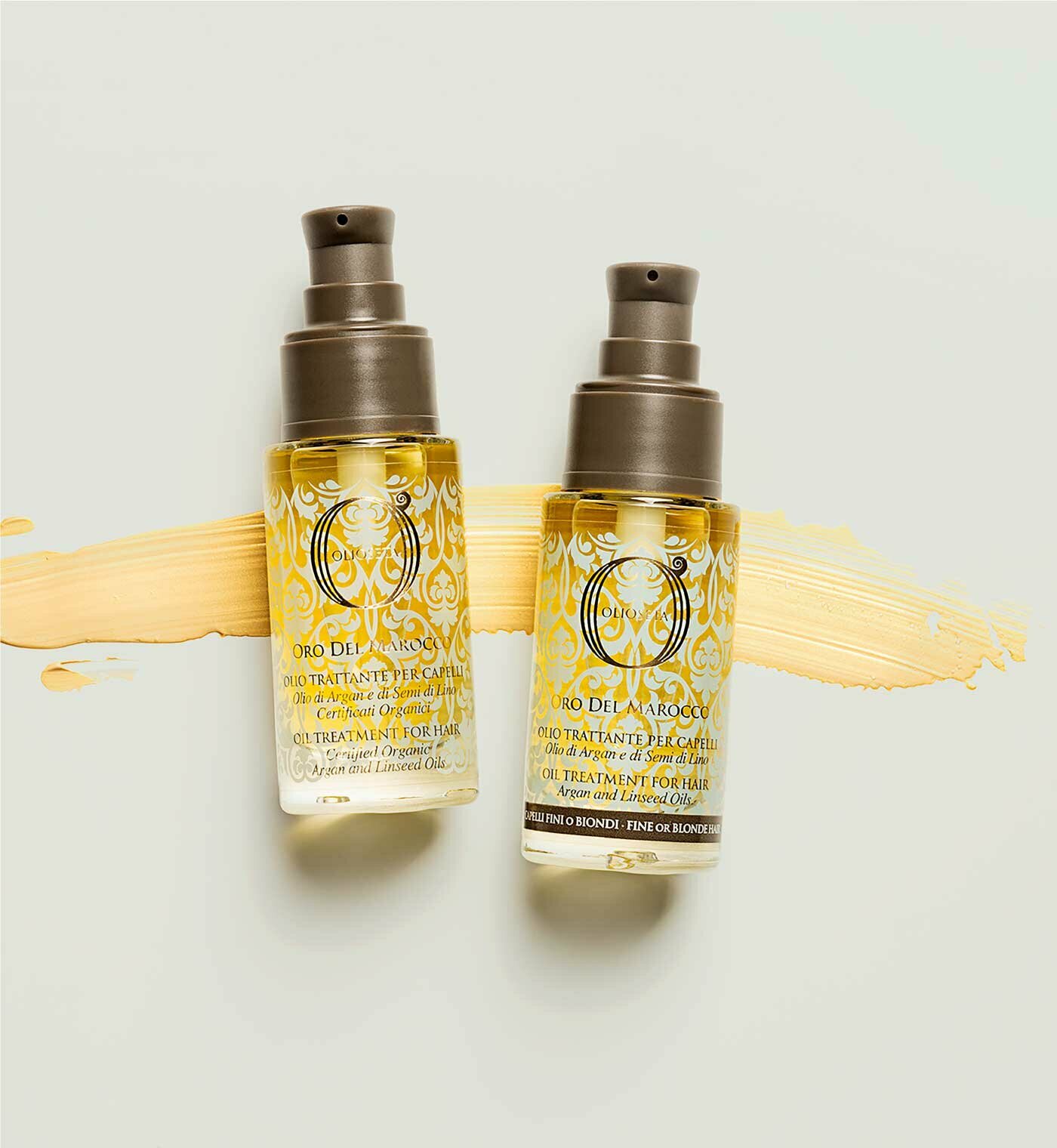 Barex Масло-уход с маслом арганы и маслом семян льна Oil Treatment Hair 100 мл (Barex, ) - фото №19
