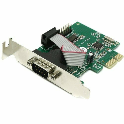 Контроллер RS232 Orient XWT-PE2SLP PCI-Express на 2 COM порта 9M низкопрофильный Low Profile WinChipHead CH382L 10pcs new rs232 serial port connector db9 male to solder plug connector 9pin copper rs232 com socket adapter