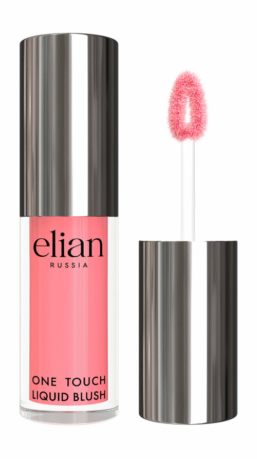 ELIAN RUSSIA Румяна для лица жидкие One Touch Liquid Blush, 4 мл, 02 Shy