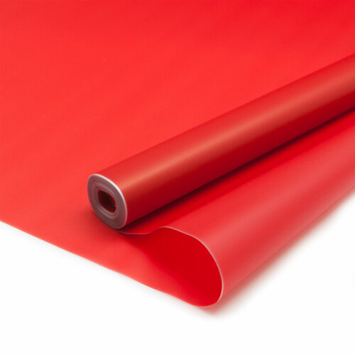 Упаковочная матовая пленка 45мкм (0,6x10,3 м) Тонировка, Красный, 1 шт.