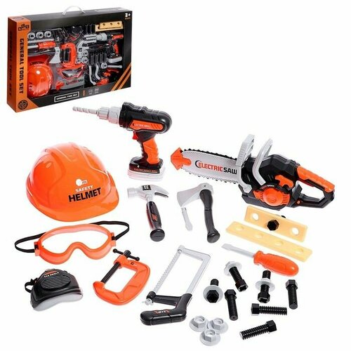 Набор инструментов Мастер звук на батарейках 31 предмет 9080₽