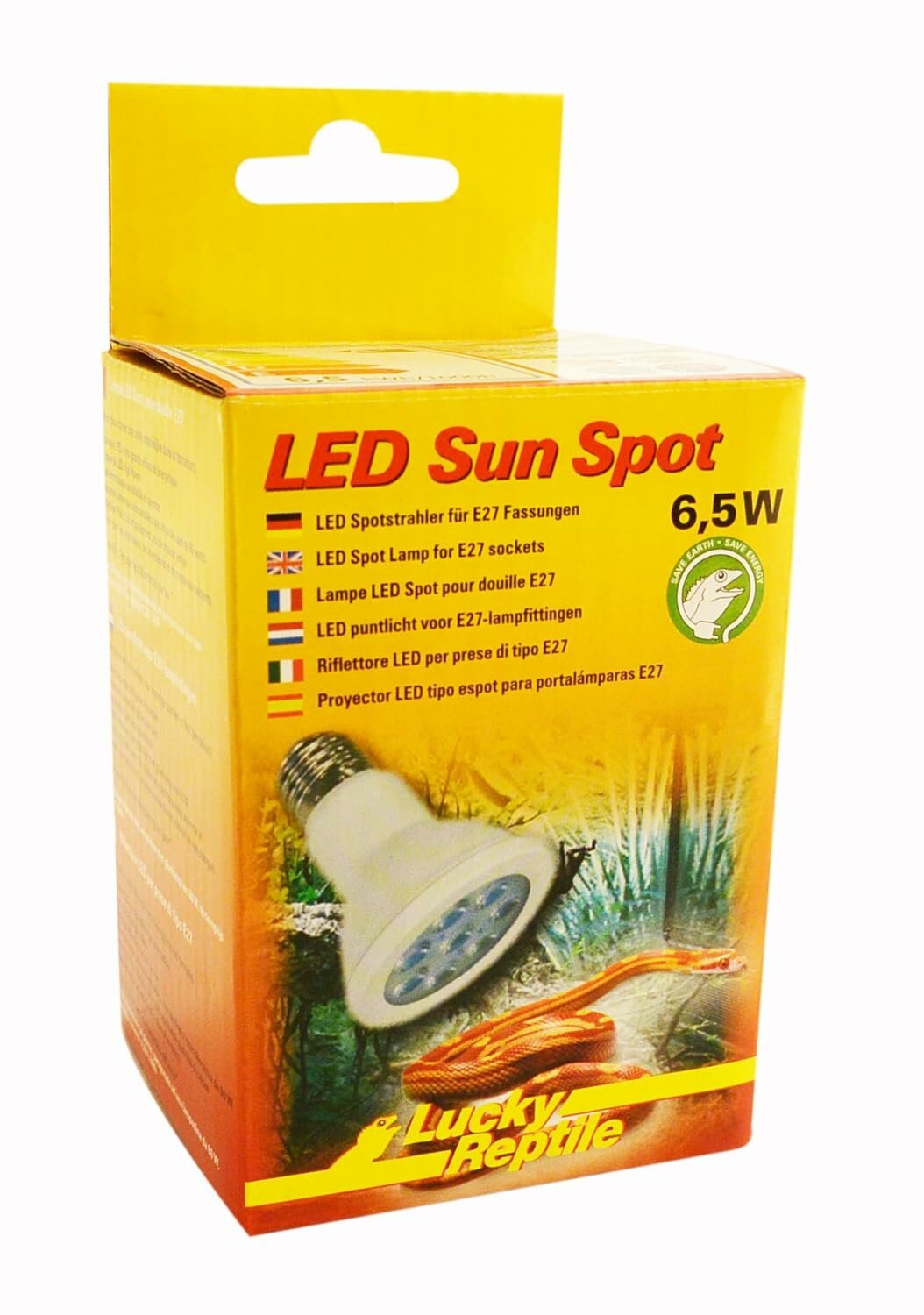 LUCKY REPTILE Лампа светодиодная "LED Sun Spot 6,5Вт" (Германия) - фото №6