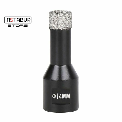 Коронка алмазная 14мм Instabur Black на УШМ М14 800₽