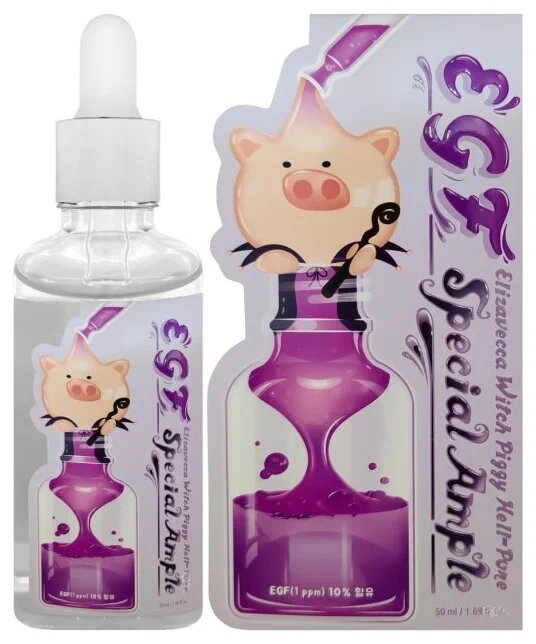 Elizavecca Witch Piggy Hell-pore EGF Special Ample Сыворотка для лица, 50 мл