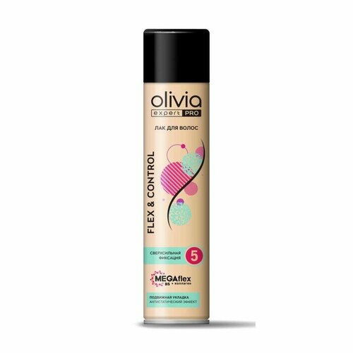 Лак для волос сверхсильная фиксация OLIVIA EXPERT PRO подвижная укладка, 300 мл aveda лак для волос air control слабая фиксация 300 мл