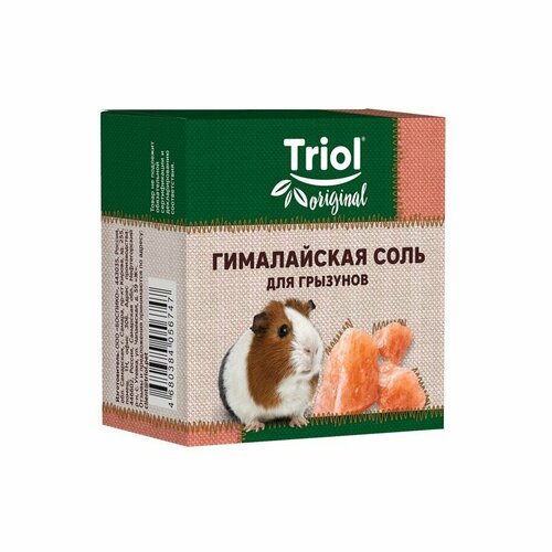 Triol: Лакомство, гималайская соль, для грызунов, Standard, 40 гр