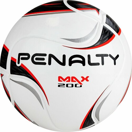 Мяч футзальный PENALTY BOLA FUTSAL MAX 200 TERM XXII, арт. 5416291160-U, размер JR13, PU, термос, белый-красный-черный