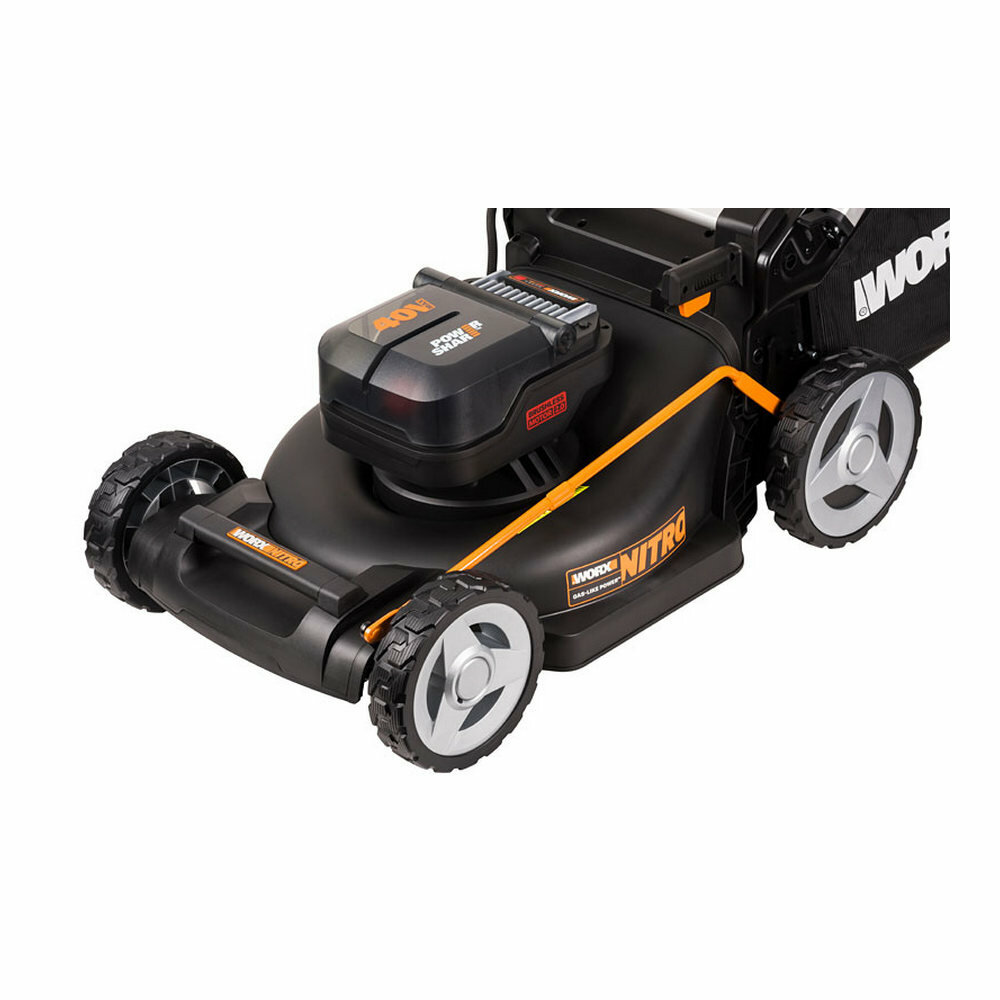 Газонокосилка аккумуляторная WORX 40V 46 см - фото №18