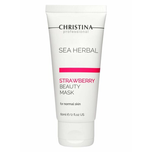 CHRISTINA Маска для лица на основе морских трав для нормальной кожи Sea Herbal Beauty Mask Strawberry