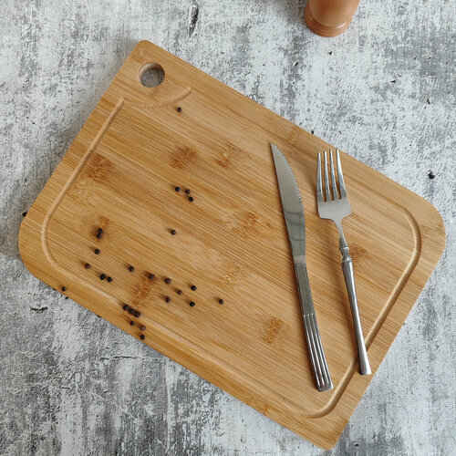 Доска бамбуковая разделочная 243417 см Baizheng 657₽