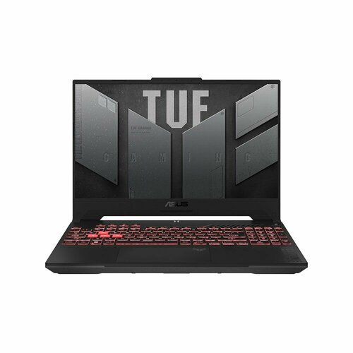 156 Ноутбук ASUS TUF Gaming A15 FA507NV-LP025 AMD Ryzen 5 7535HS 33 ГГц RAM 16 ГБ SSD 512 ГБ NVIDIA GeForce RTX 4060 для ноутбуков 8 Гб Без системы 90NR0E85-M008K0 серый 14288500₽