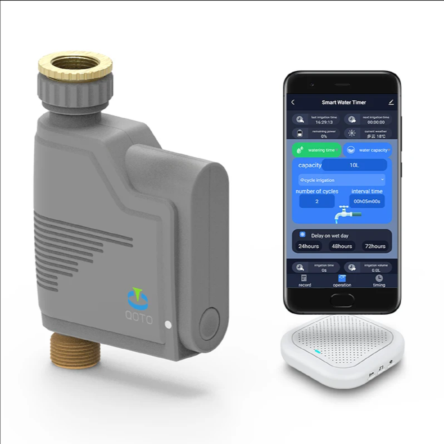 Умный ZigBee клапан автополива VFSGW01