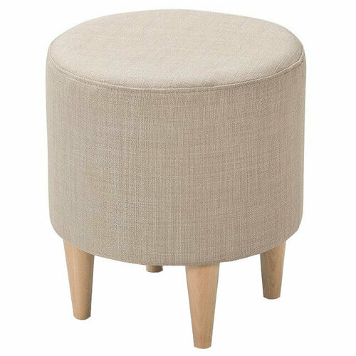 Пуф нико 360х360х400мм рогожка бежевый 9597₽