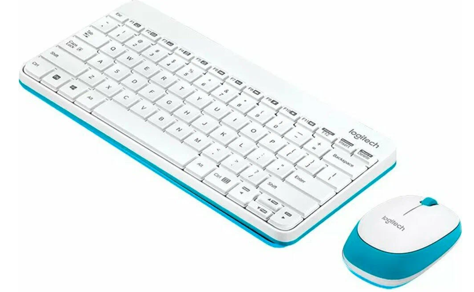 Набор периферии Клавиатура + мышь Logitech MK245 Nano (белый)