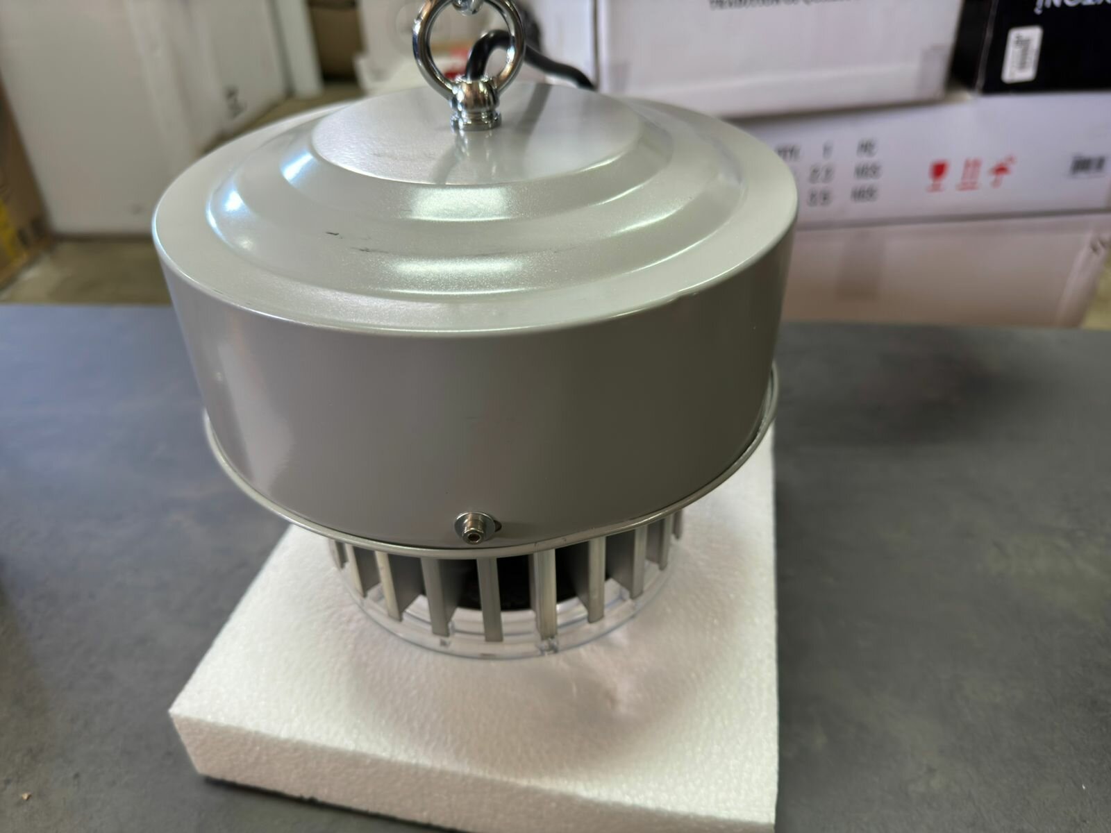 Потолочный светильник SmartBuy SBL-HB-100W-65K/SBL-HB-150W-65K, 100 Вт, кол-во ламп: 1 шт., 6500 К, цвет арматуры: серебристый, цвет плафона: серебристый - фото №5