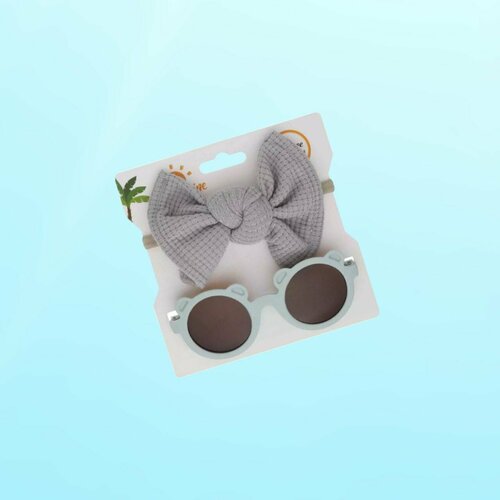 Солнцезащитные очки 1570096566, серый очки солнцезащитные mildsown для маленьких девочек круглые солнцезащитные очки с бантом